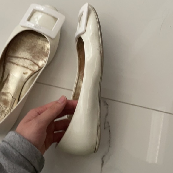 Roger vivier ballerina flats white size 35 - Picture 5 of 9